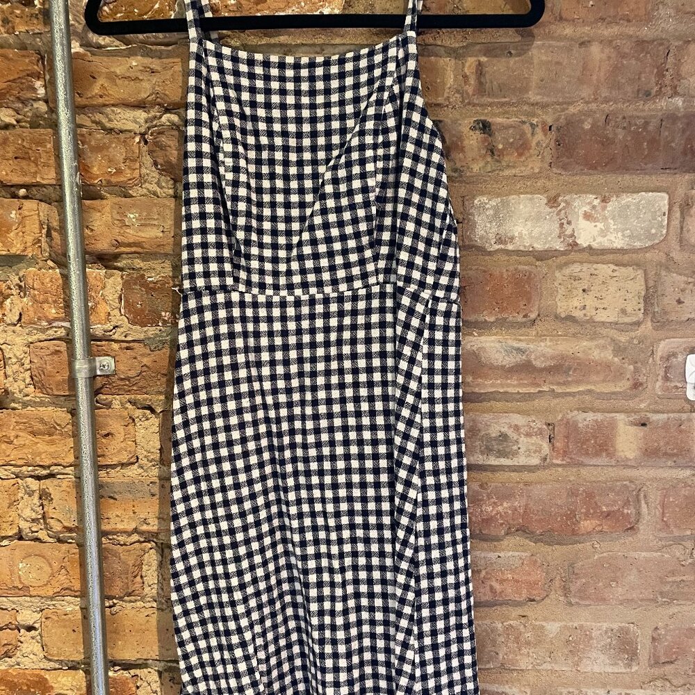 Old Navy Gingham Sleeveless Dress